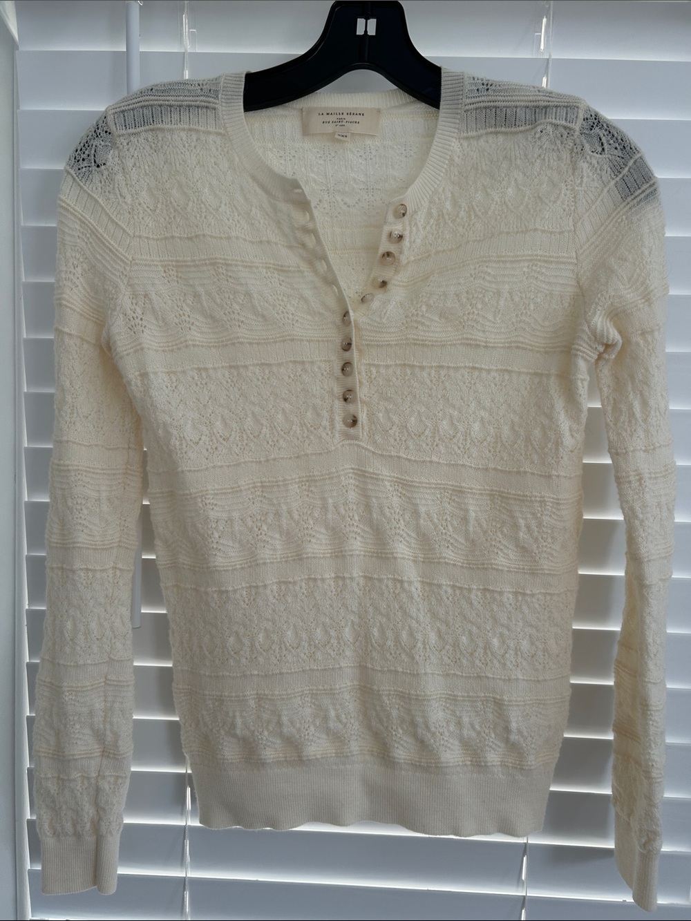 Sezane Lyna Jumper in Ecru